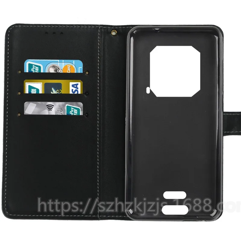 For Ulefone Rugone Xever 7 Pro/Xever 7 Flip Case Crocodile Pattern PU Leather Cover Conque Fundas Phone Accessories