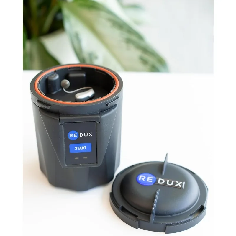 Redux Home - เครื่องอบเครื่องช่วยฟังระดับพรีเมียร์ |   กําจัดความชื้น 100% |   เซ็นเซอร์ขั้นสูงและสารดูดความชื้นเพื่อการฟื้นฟู