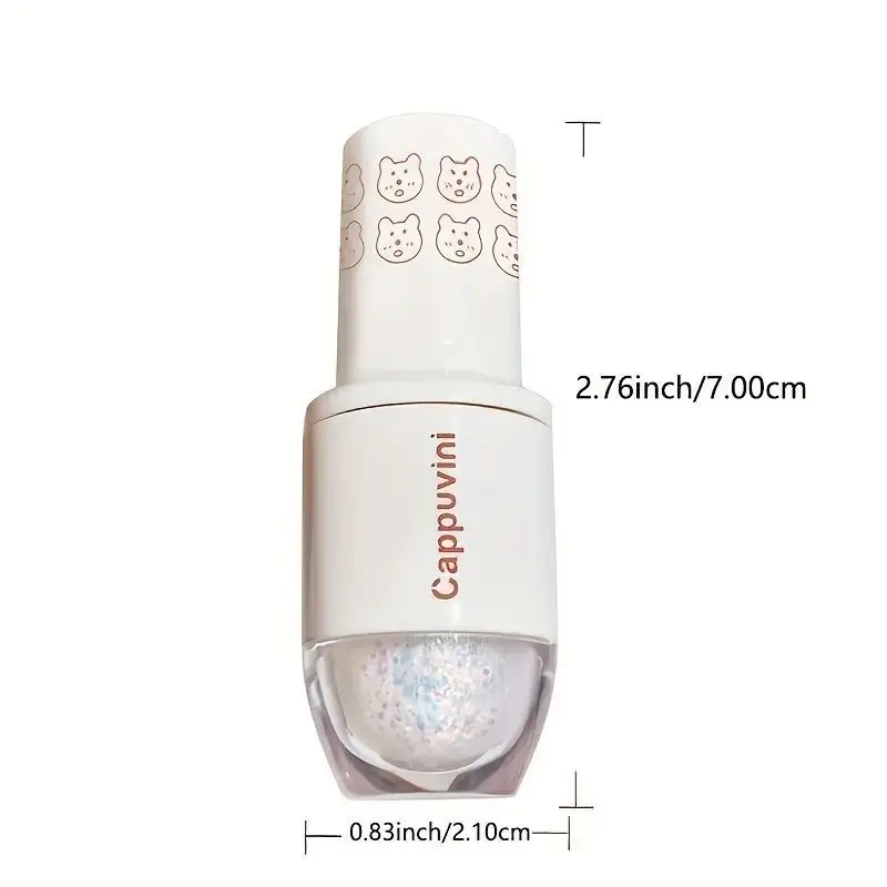 6 Colors Monochrome Waterproof Eye Makeup Liquid Eyeshadow - Pearl Glitter, Easy on Glitter，Quick Drying Eyeliner Makeup