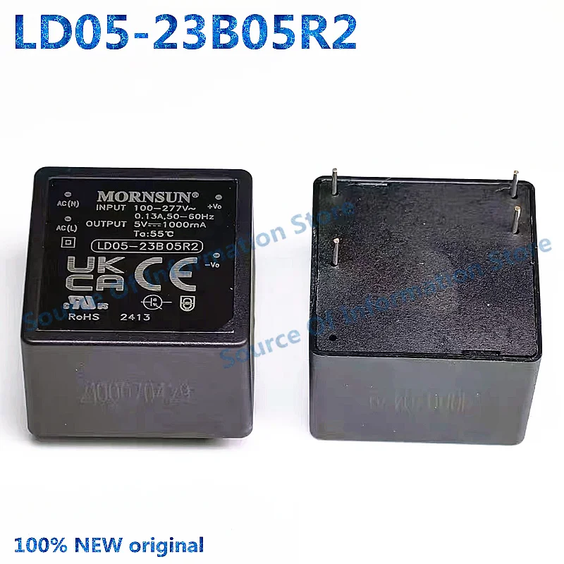 LD05-23B05R2 AC-DC Power Module 85-305V to 5V1000mA 5W High Frequency Isolation Transformer Rectifier