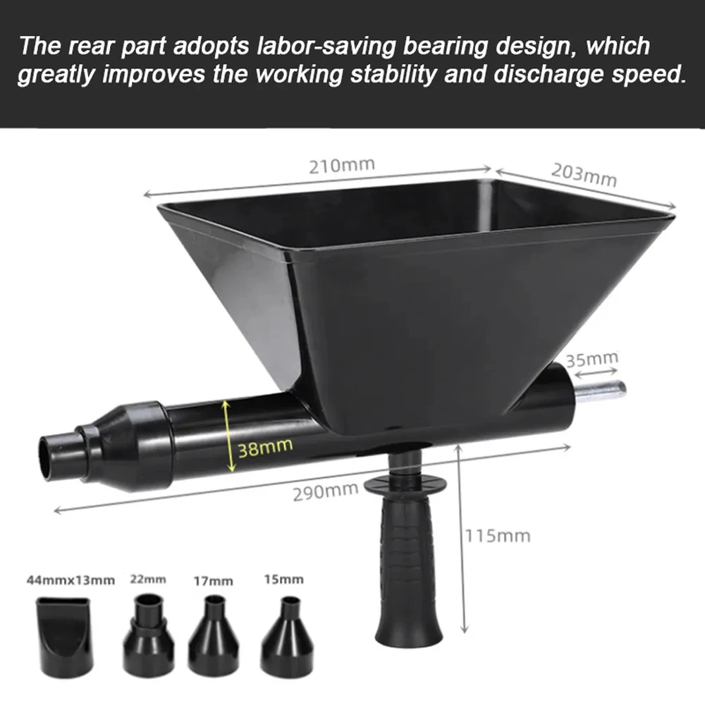 Electric Caulking Machine Door Window Grouting Device Mortar Automatic Filler 8mm Electric Drill Joint Cement Grouting Device