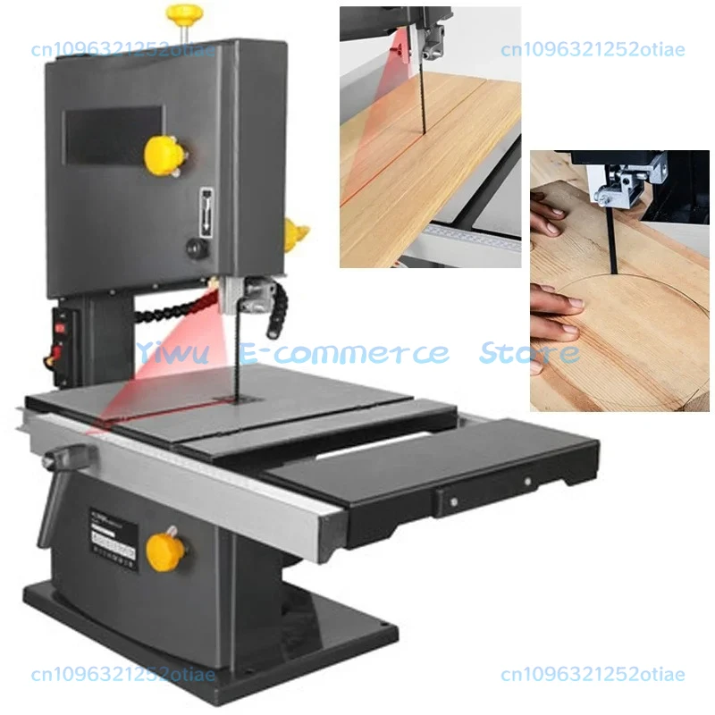 

9 Inch Band Sawing Machine 8 Inch Woodworking Wire Saw 350/550W Jig Saw 220V Desktop 85/89MM Cutting Tool Metal Table Saw ADJ230