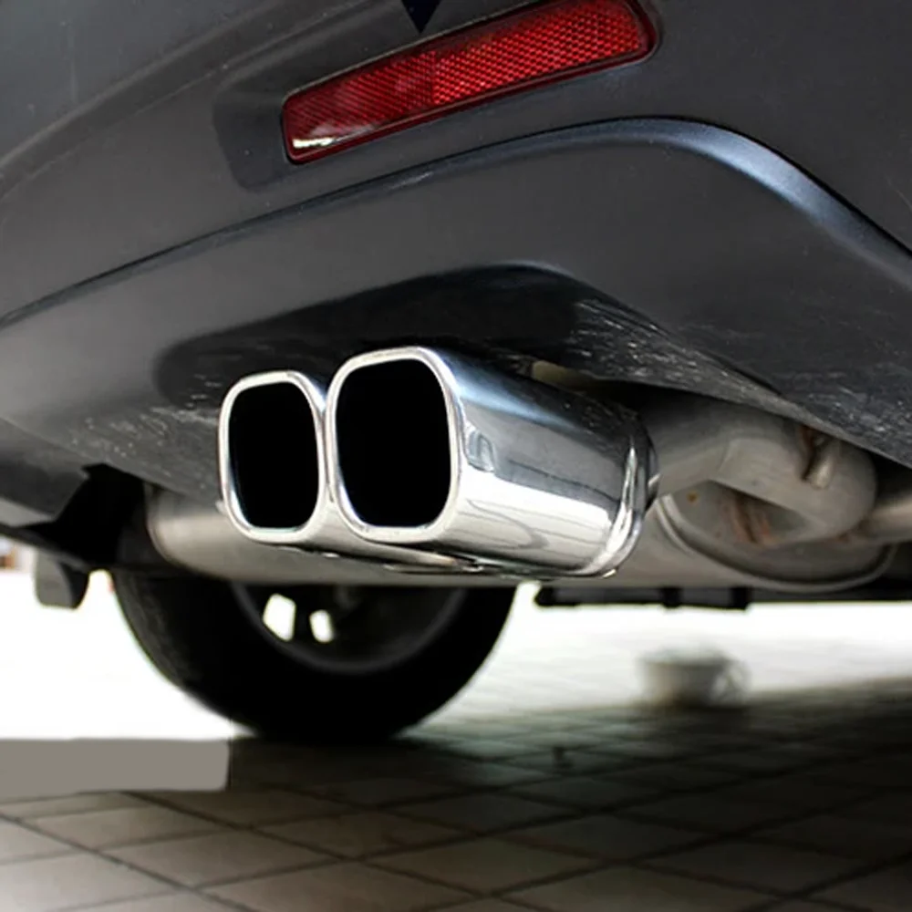 CGZ For Suzuki SX4 S-Cross 2014-2021, Vitara Escudo 2015-2021 Stainless Steel Tail End Tip Pipe Exhaust Muffler Car Accessories