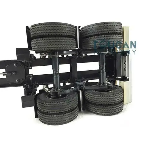 1/14 Toucan RC 20Ft Chassis 2Axle For Diy Tamiyaya RC Tractor Truck Trailer Th01027-Smt2