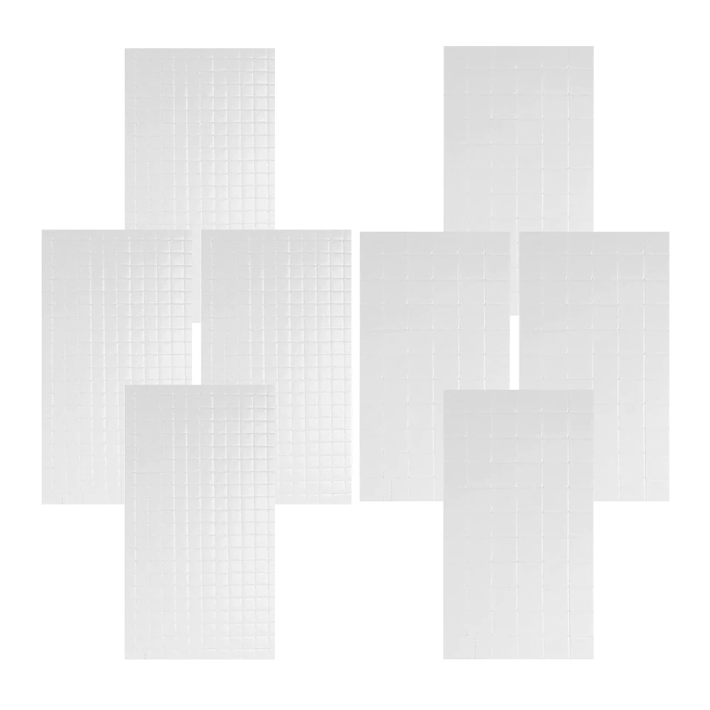 

8pcs Foam Double sided Adhesive Pads 12x12x3mm 6x6x2mm Craft Tape Squares for Balloons Flowers Scrapbook Card Making Lightweight