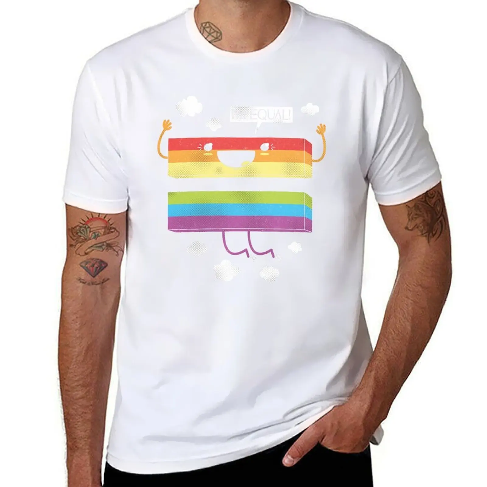 

Equality T-Shirt t shirts designer t shirts for man cotton soft T-Shirt