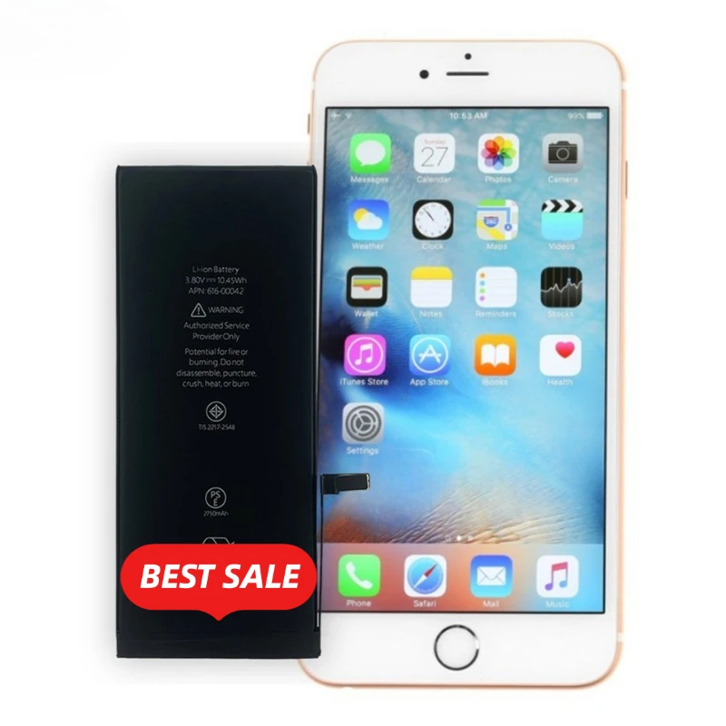 A1634/A1687 para batería de teléfono iPhone 6S Plus 0 ciclos batería de repuesto de alta calidad capacidad Batería grado A con herramientas