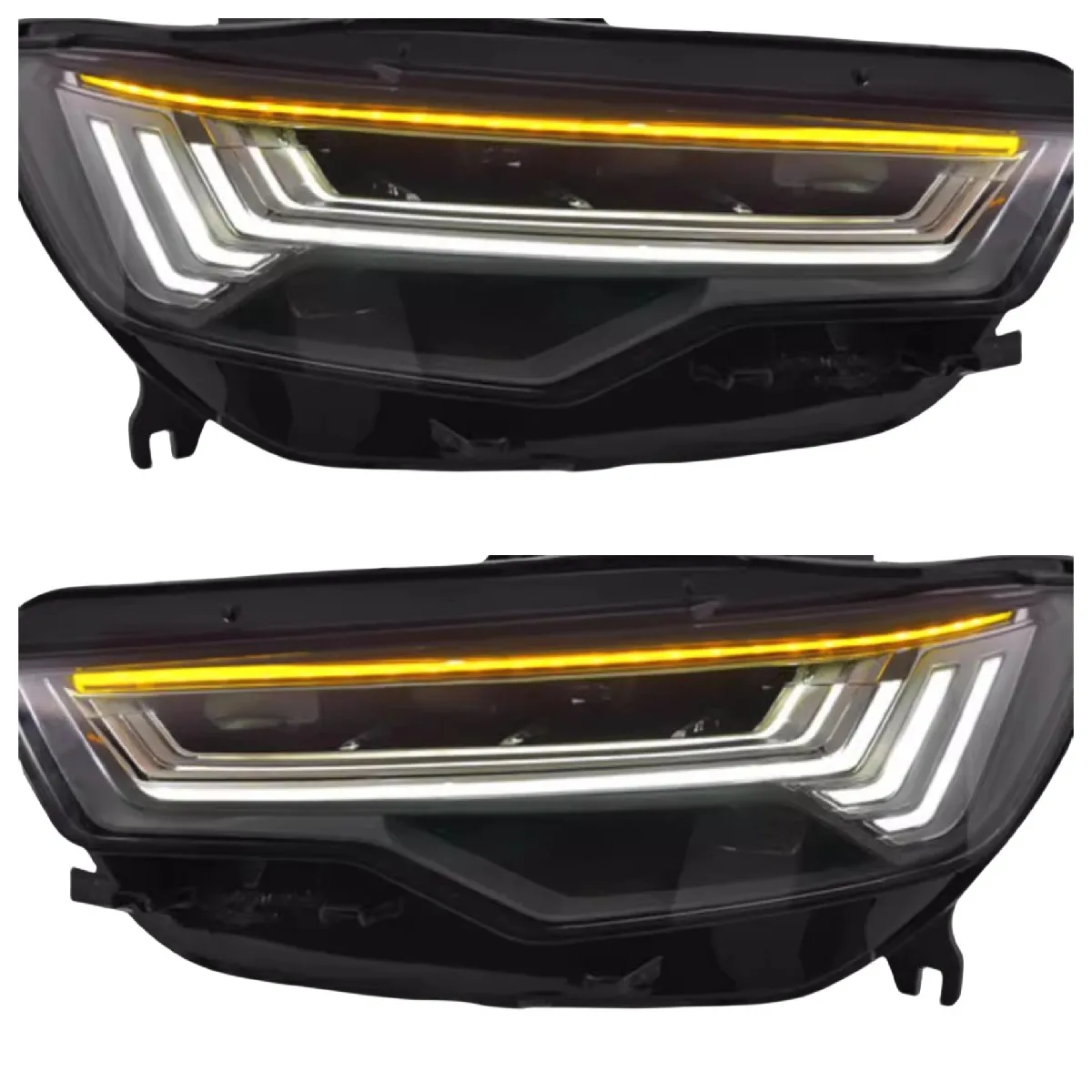 Car Headlight headlamp for Audi A6L 12-18 Daytime Running DRL Turn signal