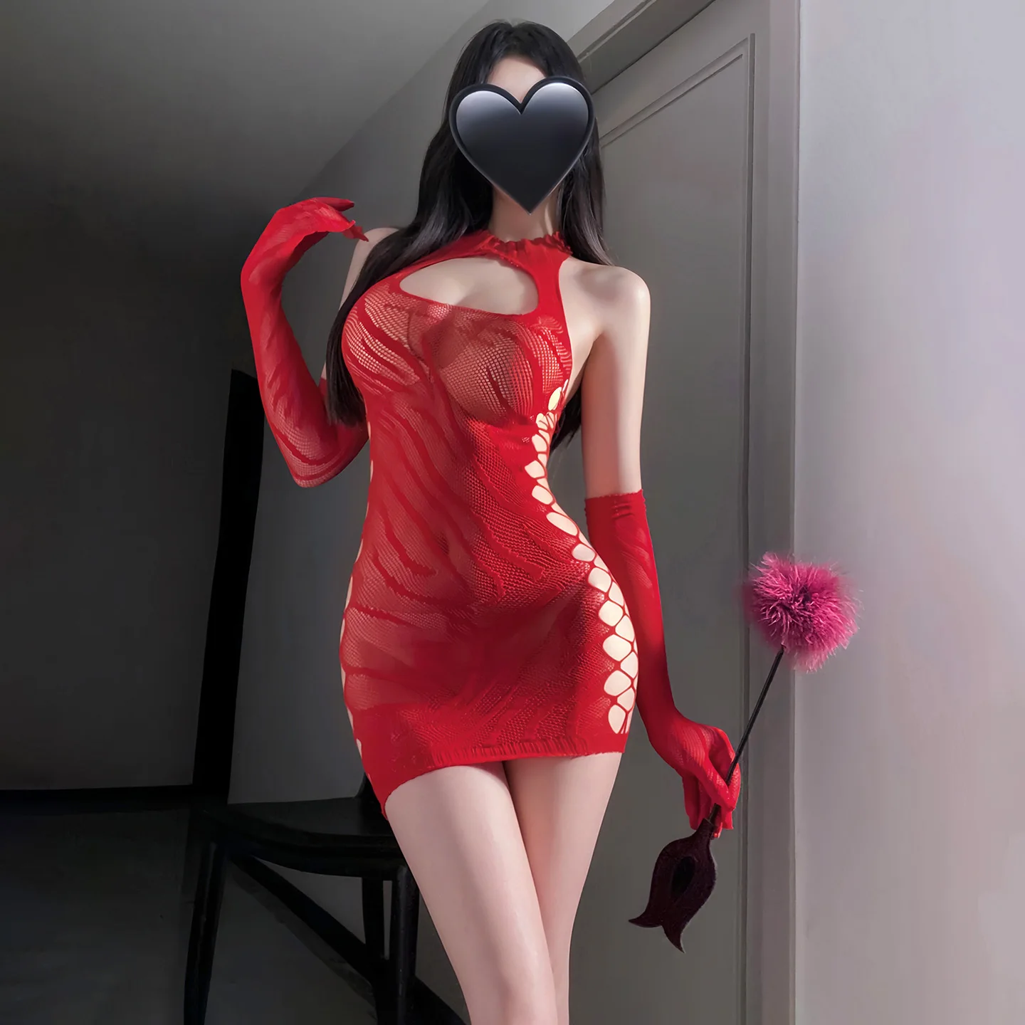 

LISM Genuine Costume Sexy Lingerie Solid Women Lism Tatting Exotic Teddies Bodysuits Lingerie Set