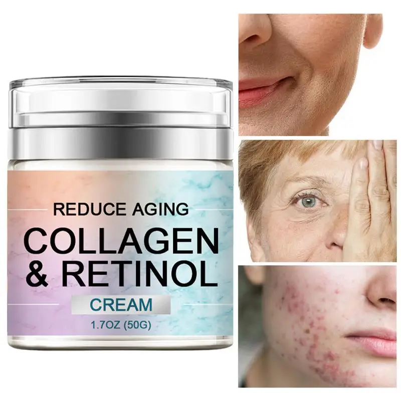 Lifting Firming Cream Collagen Wrinkle Remover Face Cream Face & Neck Wrinkles Firming Moisturizing Skin Hydrating Lifting Cream image 4