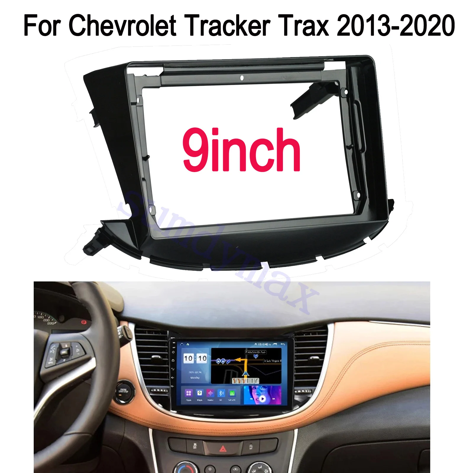 

9 inch 2 Din android Car Radio Fascia Frame for Chevrolet Tracker Trax 2013-2020 car panel Dash Mount Kit