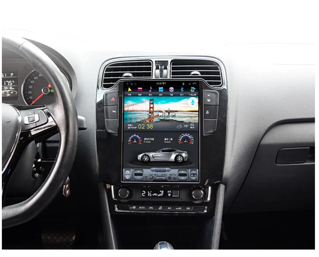 Android11 Vertical Screen For Volkswagen POLO 2012-2019 Car Radio GPS Navigation Head Unit Stereo Multimedia Player Auto Carplay