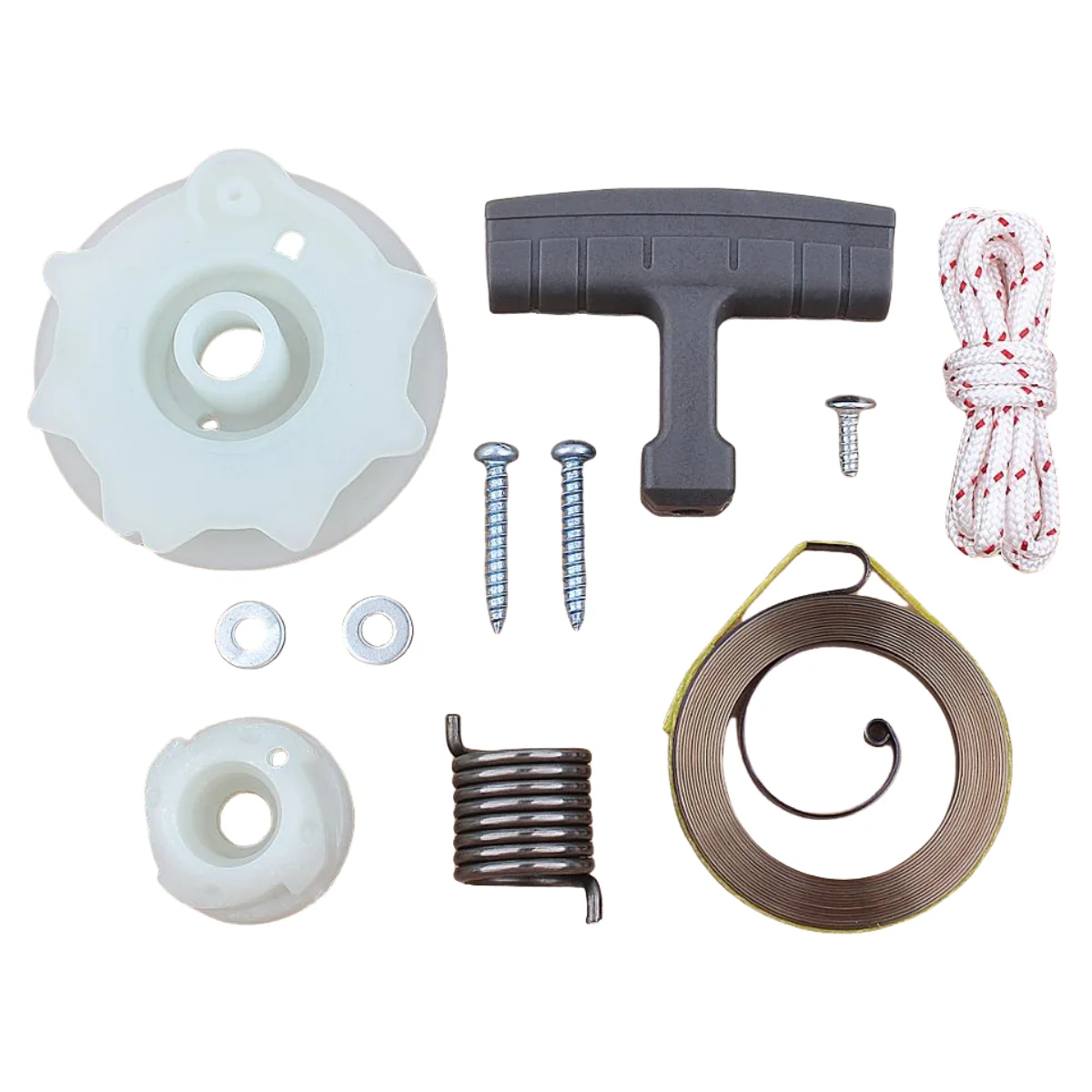 Recoil Starter Pulley Spring Rope Kit For Husqvarna 137 142 240 235 236 Chainsaw 530071966, 530021180, 530059677, 530 04 20-95