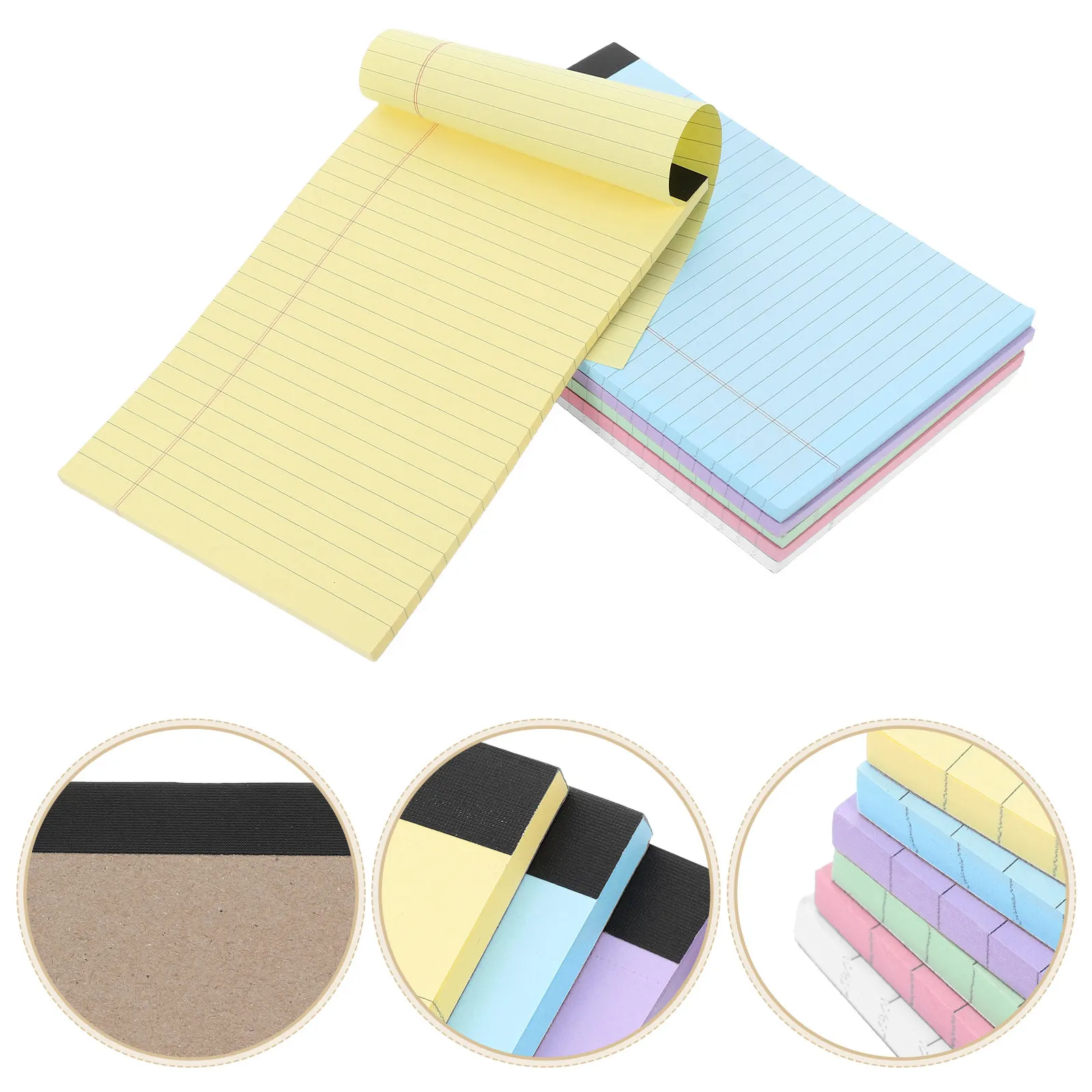 bloc-notes-a5-a-feuilles-detachables-ligne-leger-et-portable-pour-le-bureau-l'ecole-la-planification-les-objectifs-quotidiens-les-listes-de-taches-les-habitudes-6-pieces