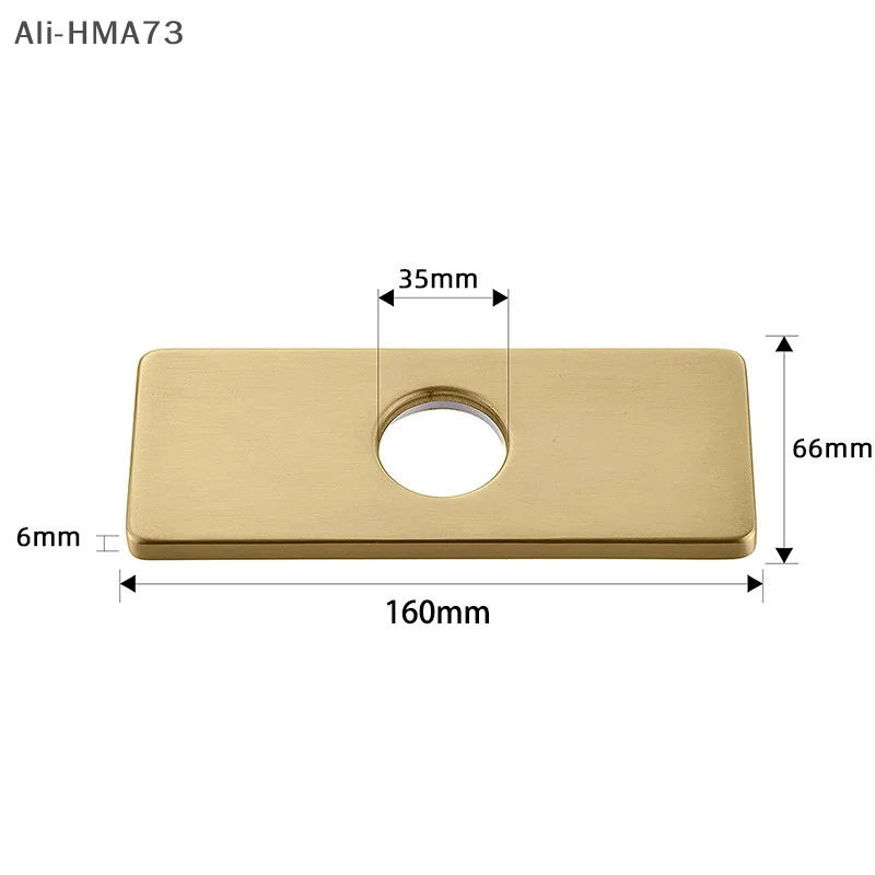Bathroom Faucet Accessories Hole Cover Deck Plate 6/10 Inch Bathroom Sink Unused Mounting Escutcheon 304