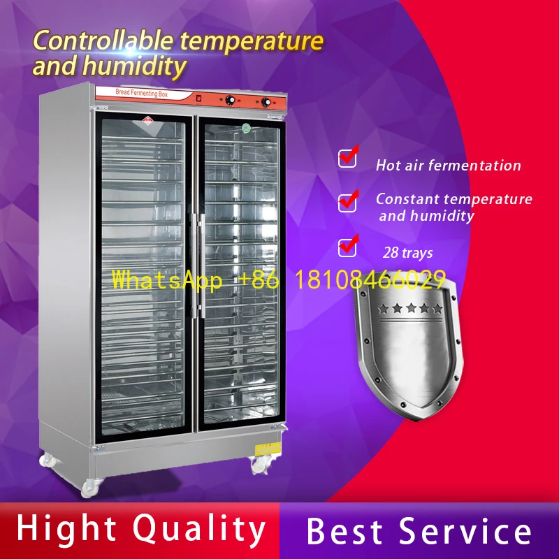 مصنع توريد الخبز التخمير Proofer رخيصة 28 صواني صندوق التخمير آلة غرفة صندوق Retard Retarder الرغيف الفرنسي الخبز العجين #1
