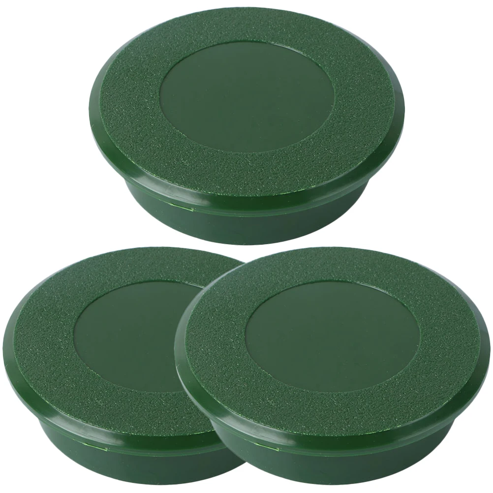 

3 Pcs Putter Cup Lid Golf Practice Tool Putting Hole Covers Tools Green Training Aid Equipment