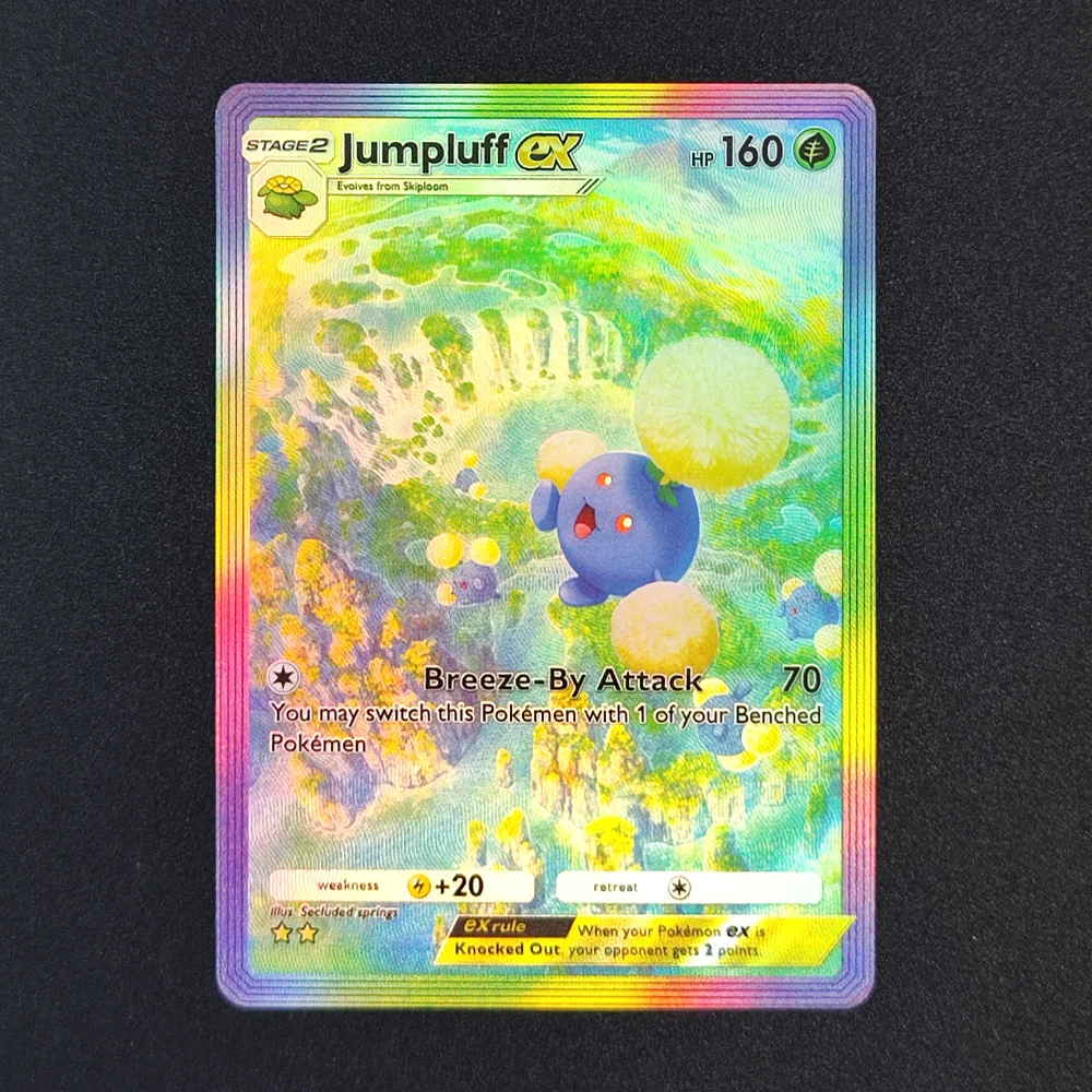 DIY Collection Cards A4a Secluded Springs Suicune Entei Raikou Poliwrath IR Holographic Self Made  Anime Peripheral Game card