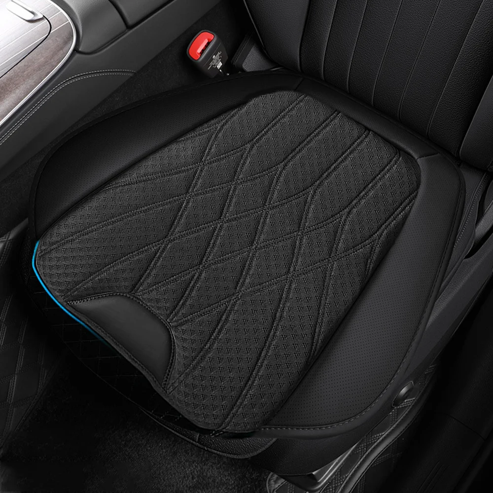 

Новый универсальный чехол для автомобильного сиденья из ледяного шелка, подушка для заднего сиденья, всесезонная защитная накладка для салона автомобиля для Tesla/Chevrolet/Fiat