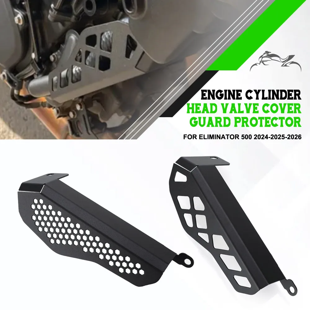 

2026 2025 Eliminator500 For Kawasaki Eliminator 500 2024-2025-2026 Engine Cylinder Head Valve Cover Guard Protector Motorcycle