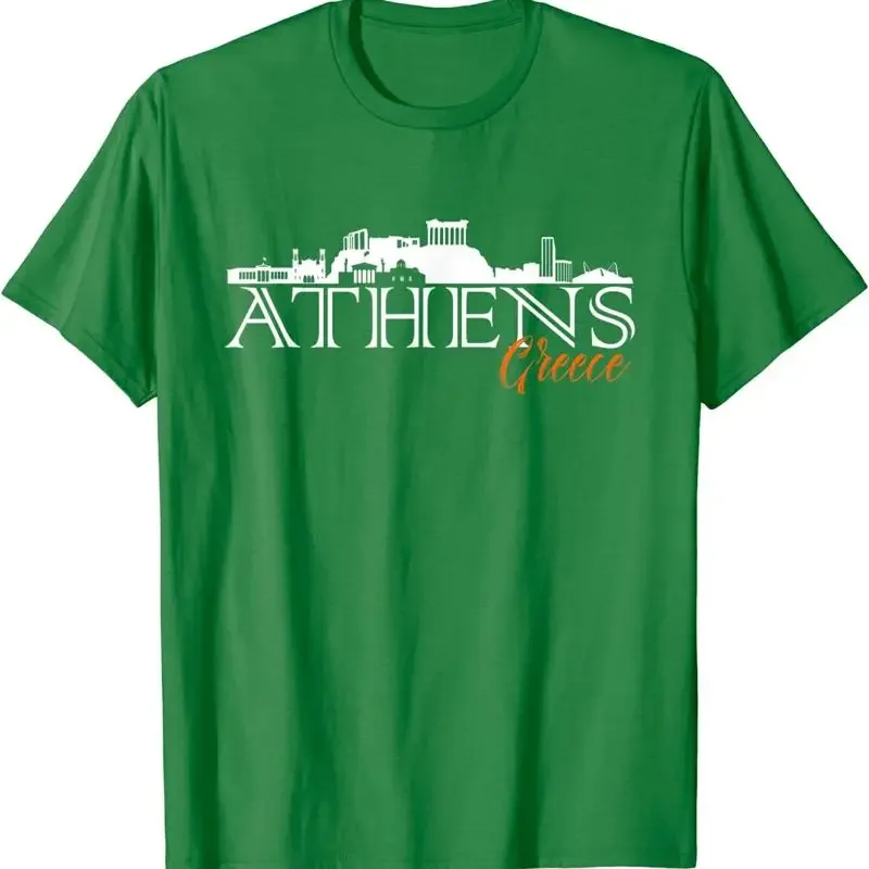 Style Athens Greece City Destination History Heritage T Shirt