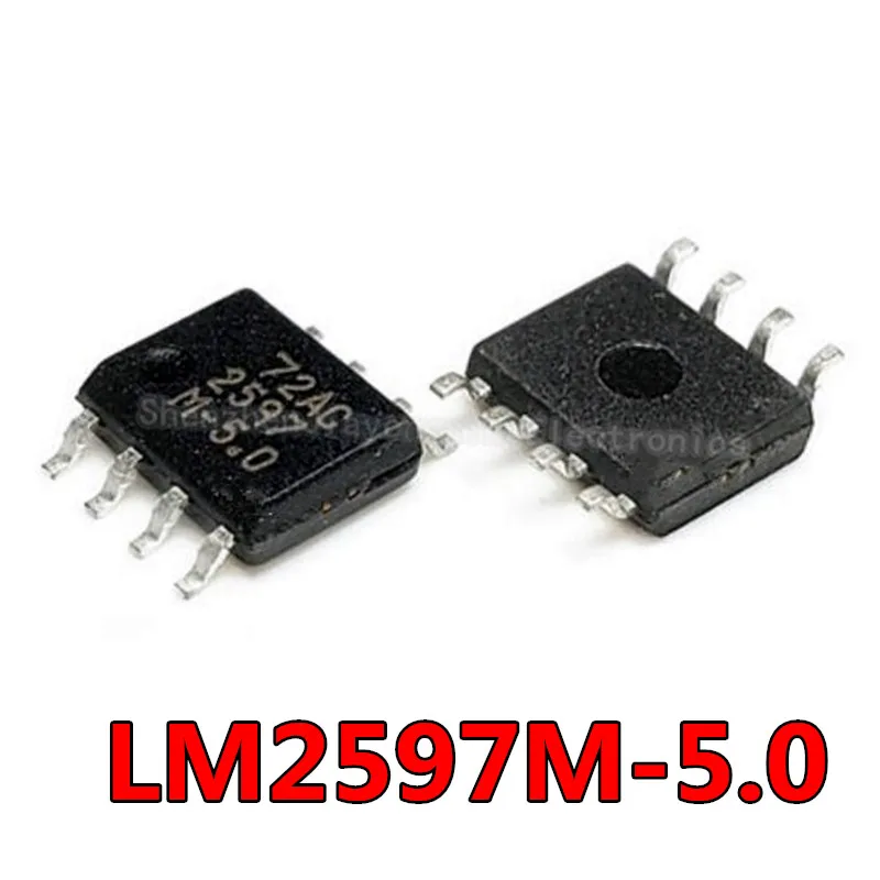 10PCS/LOT    LM2597M-5.0 LM2597MX-5.0 2597M-5.0  SOP8 5V  New original spot hot sale