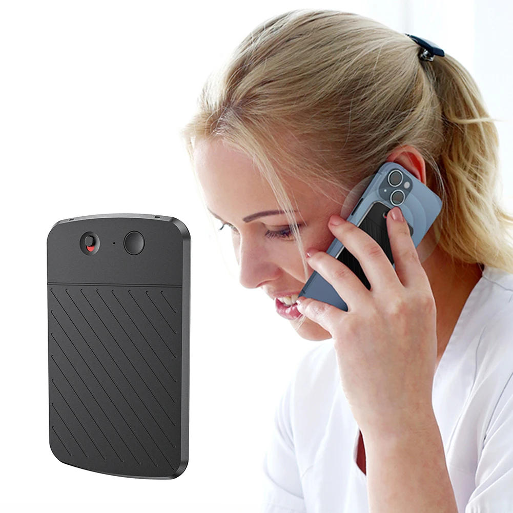 

AI Voice Recorder Noise Cancelling Chip Real-Time Transcription Tool App Controll Note Voice Recorder for International Exchange