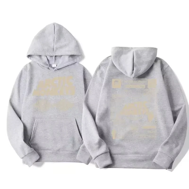2026 Herren Retro Rock Arctic Monkeys Hoodie - Musikalbum-Muster-Druck Hip-Hop-Stil Übergroßer Vintage-Kapuzenpullover – Detail 17