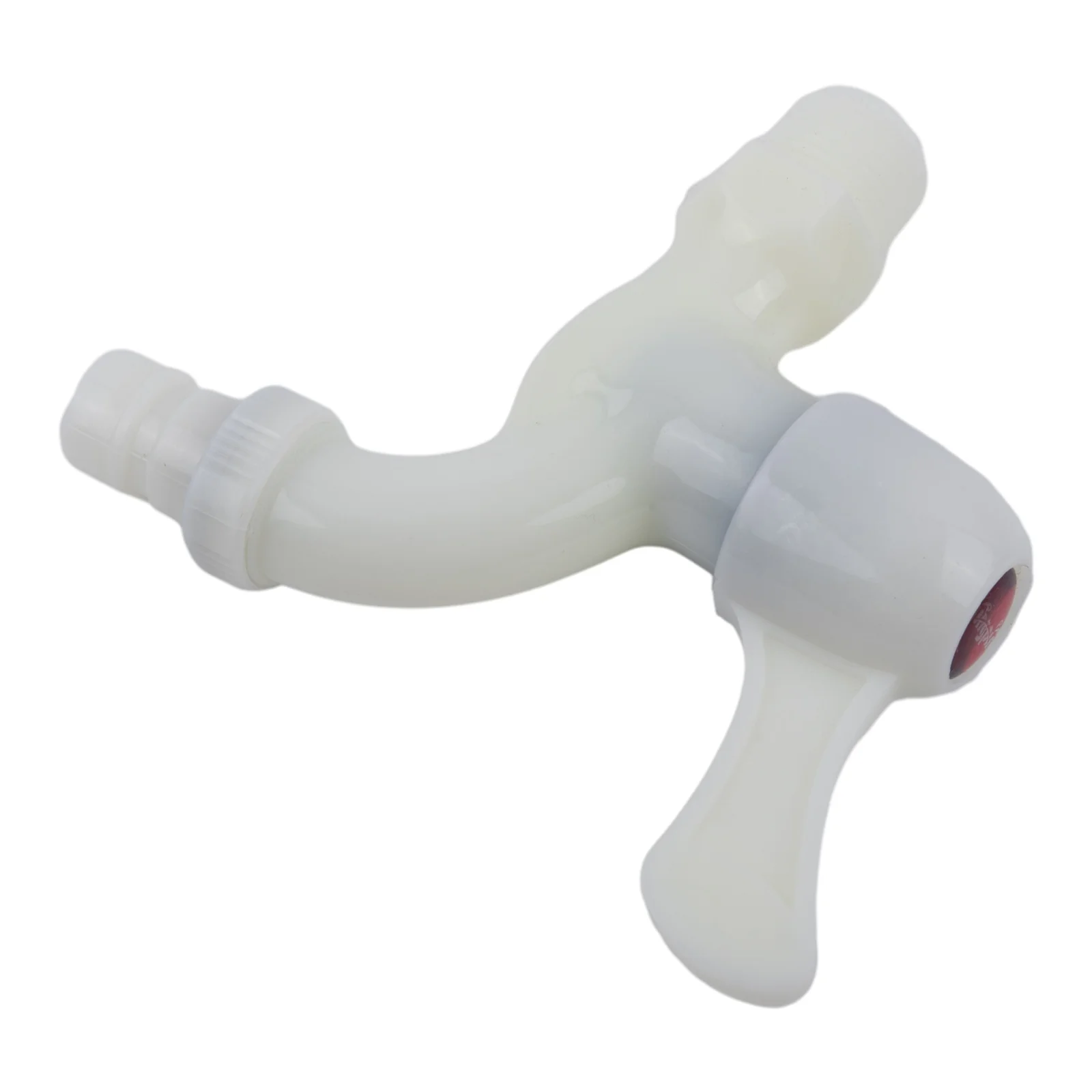 Rubinetto per lavatrice rubinetto per acqua fredda singolo rubinetto in plastica ugello per rubinetto G1/2 maschio acqua calda e fredda 1 pz