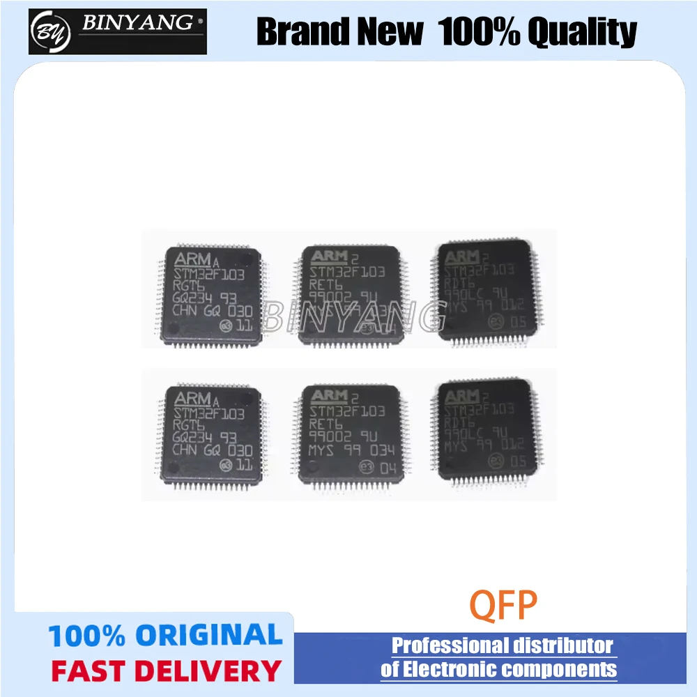 SMT32F103C8T6 STM32F103V8T6 STM32F103VBT6 STM32F103VCT6 SMT32F103RFT6 STM32F103RGT6 STM32F103VET6 STM32F103RBT6 STM32F103CBT6