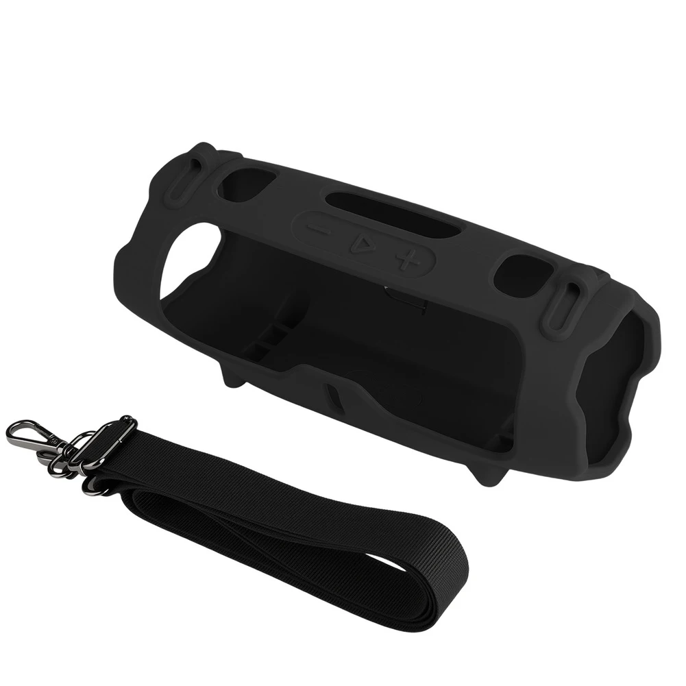 Silicone Cover For JBL Charge 6 With Adjustable Shoulder Strap Audio & Video Replacement Parts Shell&Body Parts