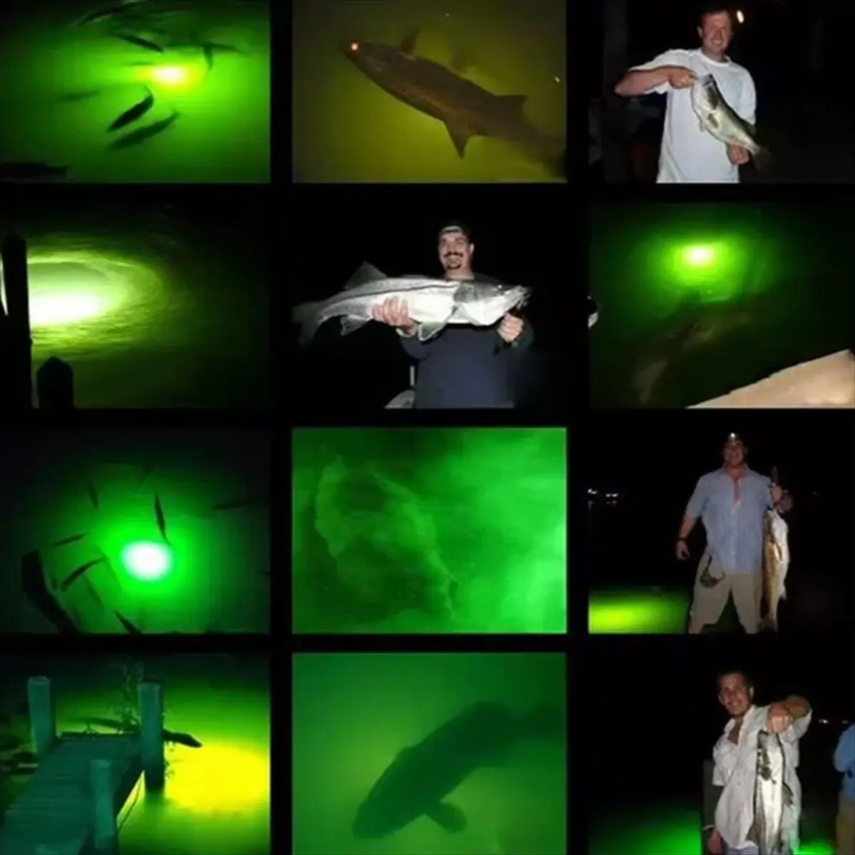 

SWXF 13 В светодиодный светильник для рыбалки, 126 ламп с бусинами, водонепроницаемая лампа для поиска рыбы, привлекающая приманку, рыболовный светильник для батареи 20 В