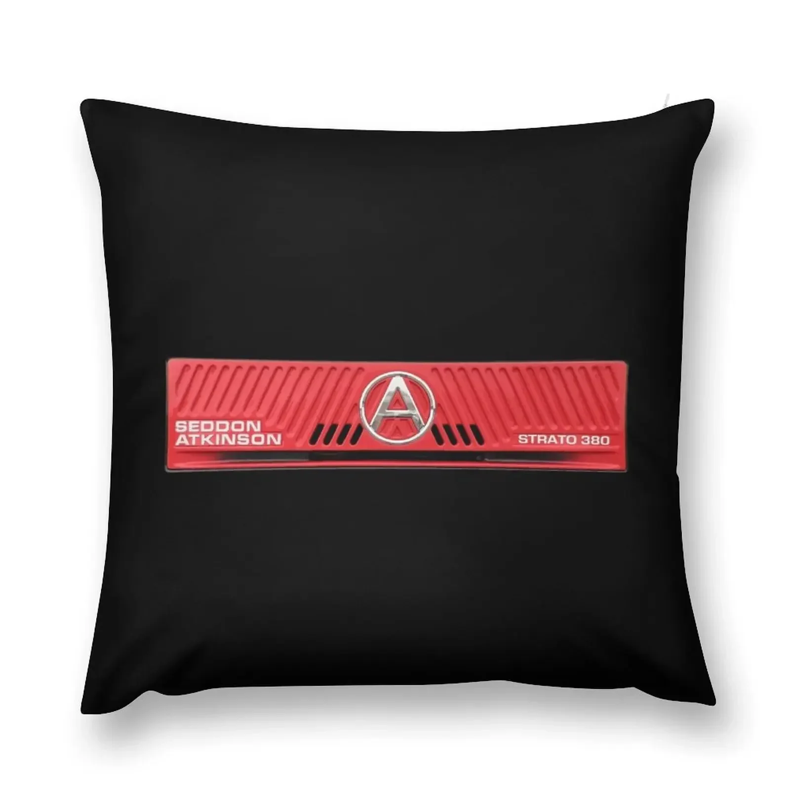 

Seddon Atkinson Strato 1990s British classic lorry minimalist grille Throw Pillow Room decorating items pillow