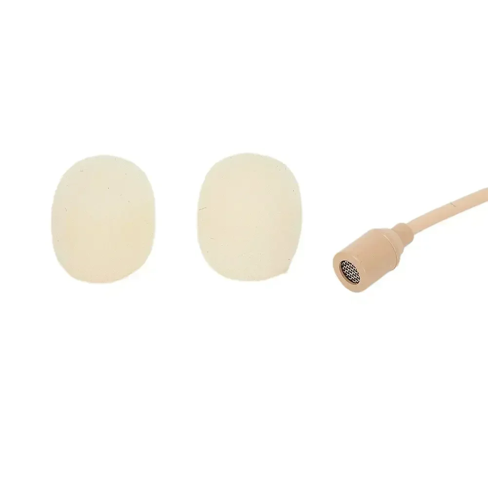 Microphone à pince Lavalier beige de haute qualité, XLR 3.5mm 3 broches 4 broches pour Shure sans fil pour microphone de discours de scène