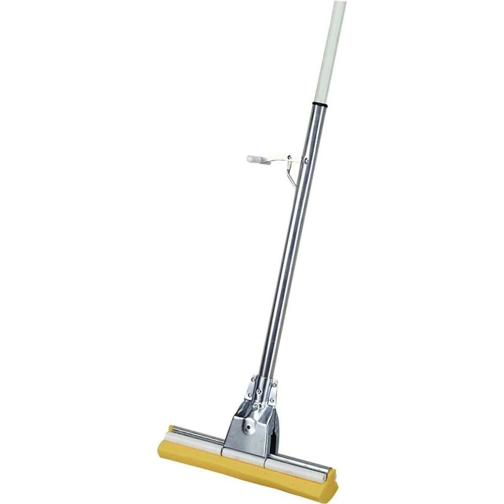 

Large Roller Sponge Mop 12 by 51 Inches Silver
