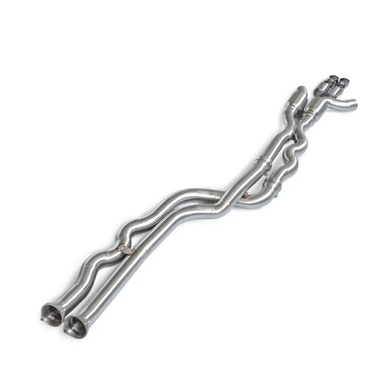 High Quality Stainless Steel Equal Length Middle M2C M2 S55 F87 3.0T 2018-2021 Exhaust System Twist Tube