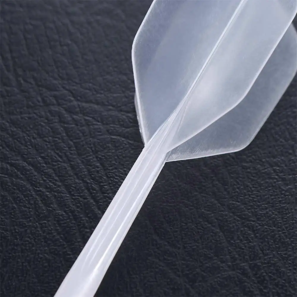 

3PCS Dart Leaves 2BA Darts Tail Plastic Shafts Anti-fall Darts Flights Transparent 6 Colors Entertainment