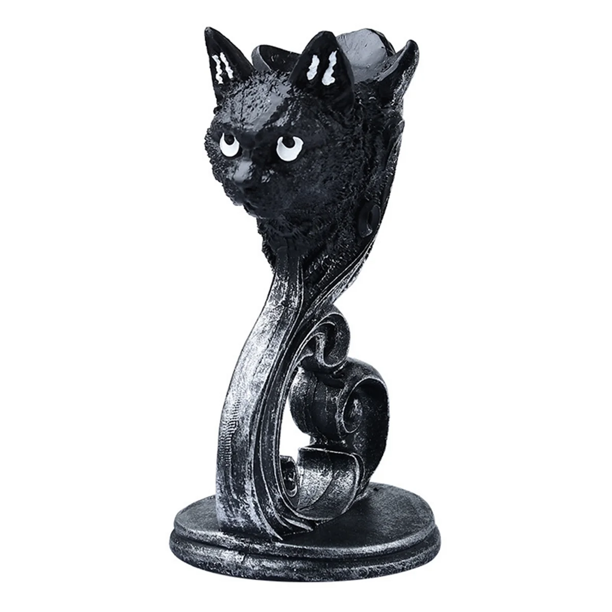 

CYL-черная статуя и статуэтки, подарок для домашнего декора-подставка для дисплея, подставка для шара из хрустального стекла, подставка для пьедесталя, держатель