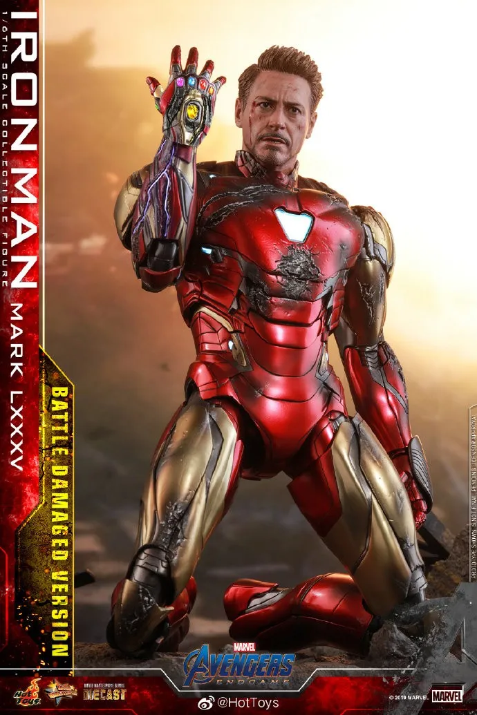 Hot Toys MMS543 1/6 Avengers 4: Final Battle Marvel Universe Iron