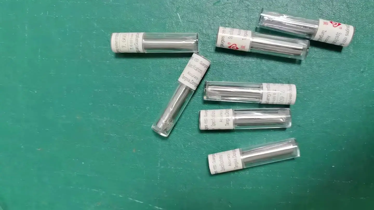 Cylindrical pin steel pin gauge Dia 1.0 to10.0mm step 0.05mm total 181pcs ,Customized
