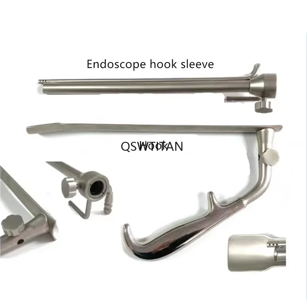 Abdominal Hook with Light Guide Hook Laparoscopic Light Guide Hook Abdominal Retractor Surgical Instrument