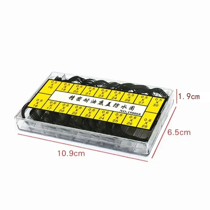 0.5mm/0.6mm Watch Back Case Waterproof Rubber Ring O-Ring Gasket For Watchmaker Repair Tools Watch Accessory