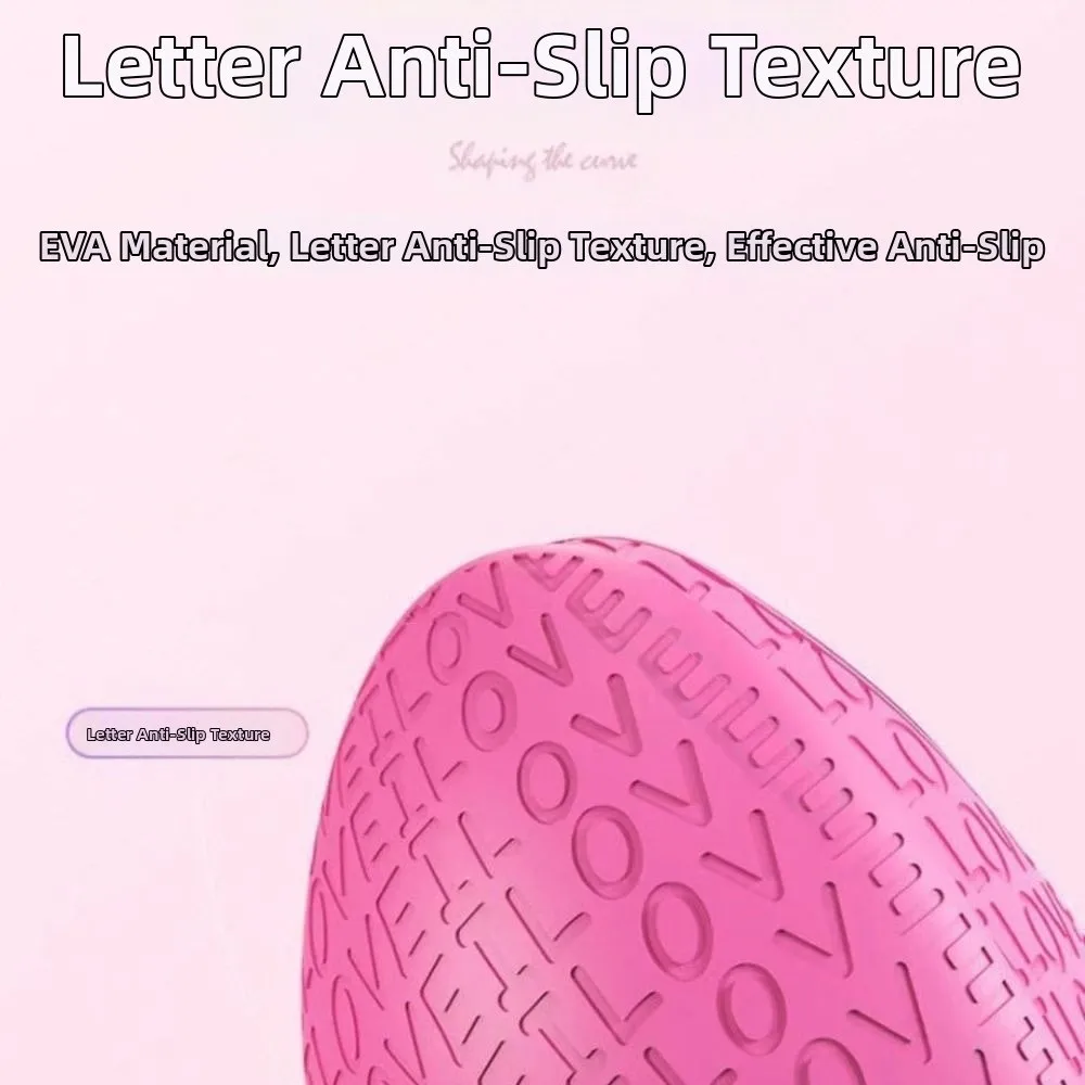 1 زوج المرأة تشكيل الجسم النعال هزاز الكاحل العجل تمتد الصنادل إيفا المواد إسفين منصة هزاز النعال #3