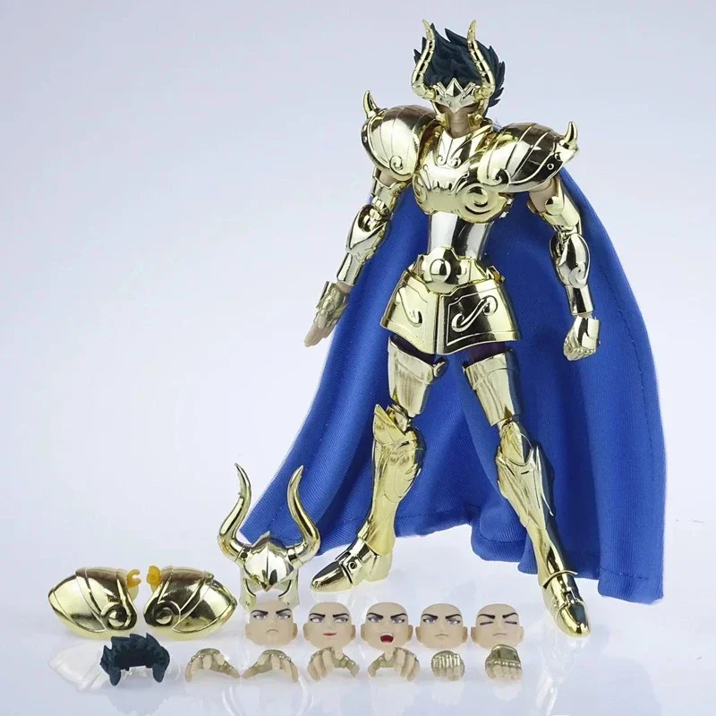 JM.MST Saint Seiya Myth Cloth EXM/EX Metal Capricorn Shura w Double Shoulders Gold/24K/OCE Knights of the Zodiac Action Figure