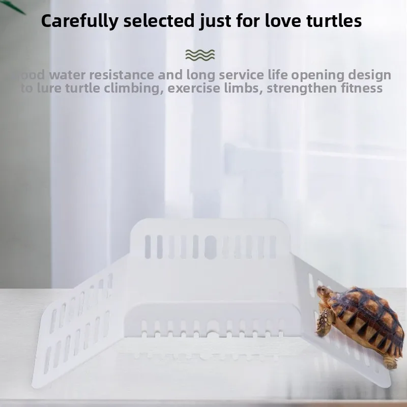 YEE 거북이 Basking 플랫폼 - 빨간 귀를 가진 슬라이더 및 거북이를 위한 조정 가능한 수생 파충류 도크 |   탱크용 미끄럼 방지 표면