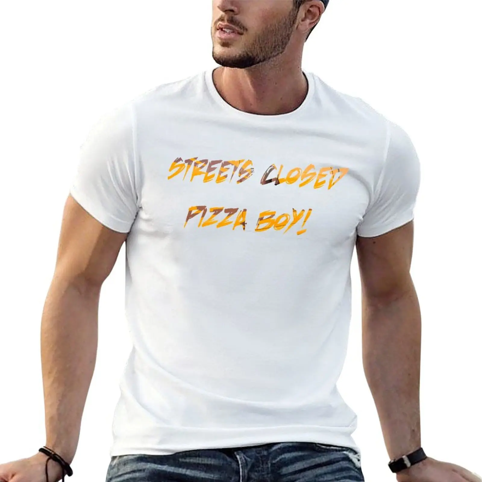 

pizza boy T-Shirt t shirts for man pack cotton t shirts for man graphic tees t shirt man designer T-shirt