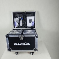 Ti Powder 2pcs 700w Cold Sparkler Machine with flightcase DMX 750W Cold Firework Machine Fountain Stage Effect