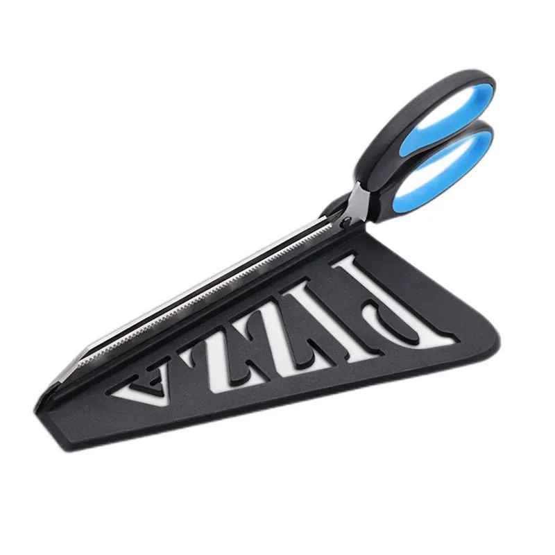 Pizza Schere Messer Pizza Schneiden Werkzeug Edelstahl Pizza Cutter Slicer Backen Werkzeug Multifunktional Mit Abnehmbarem Spachtel – Detail 6