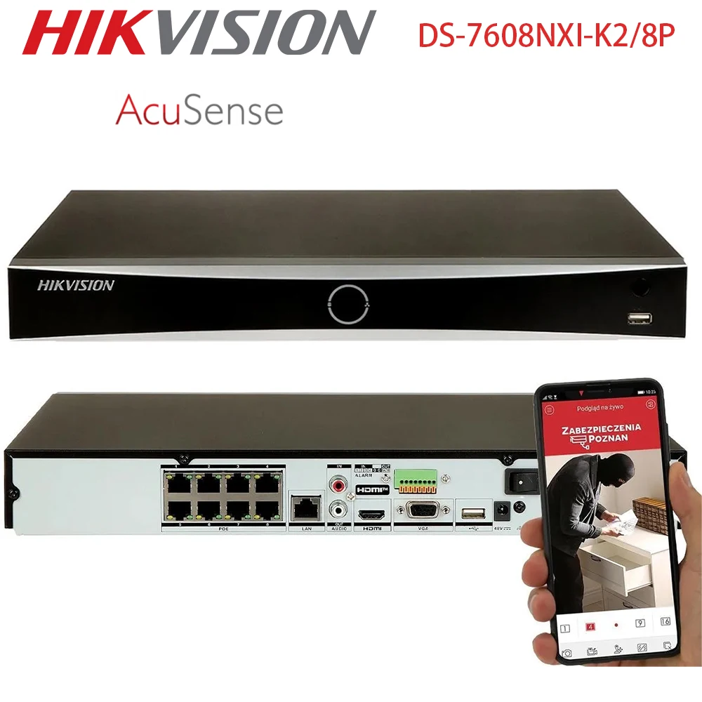 Hikvision 8Ch 4K Nv…