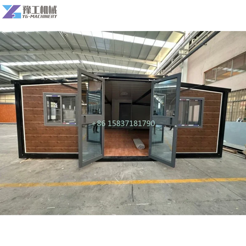 Conteneur Extensible de Maison Pliante Moderne, Abri de Rangement de Salon, Vente en Gros